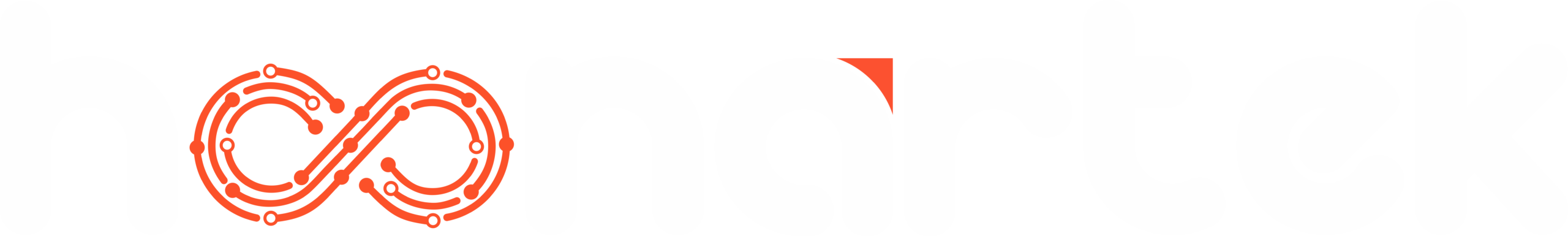Hoonartek Logo White and Orange